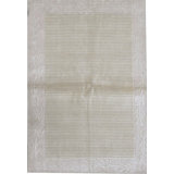 Hand Woven Striped Area Rug