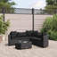 Ensemble de canapé de patio avec coussins en polyester Latitude Run®-111721145-102444273-102444276