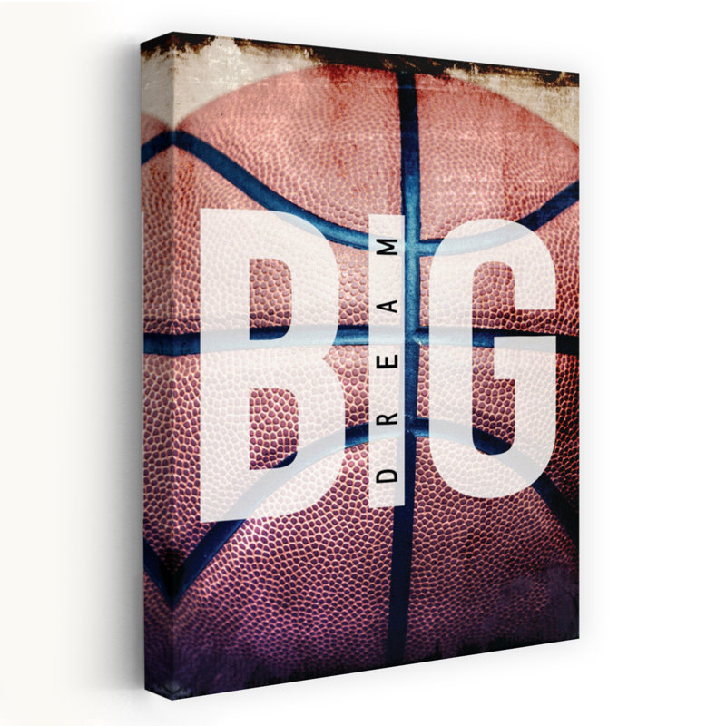 «Dream Big», art contemporain, H 24 po x l 16 po
