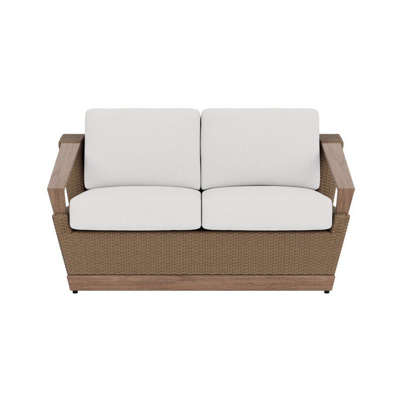 Charisma Outdoor 2 - Seat Loveseat, Canvas Natural