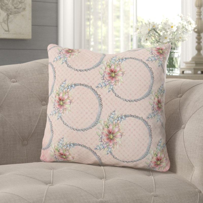 Coussin décoratif floral Grijalva, Intérieur