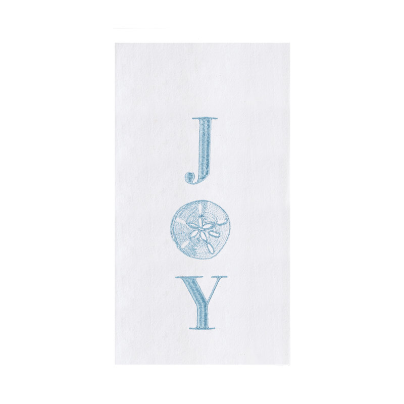 "Joy" 100% Cotton Flour Sack Christmas Dishtowel