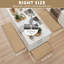 Tapis de cuisine neutre antidérapant (ensemble de 3)-1020824187