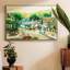 Spring Village II, reproduction d'art sur toile-94356804-94356805