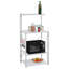 Étagère de boulanger standard 23,6 po Mayya avec micro-ondes compatible Mayya-619523024
