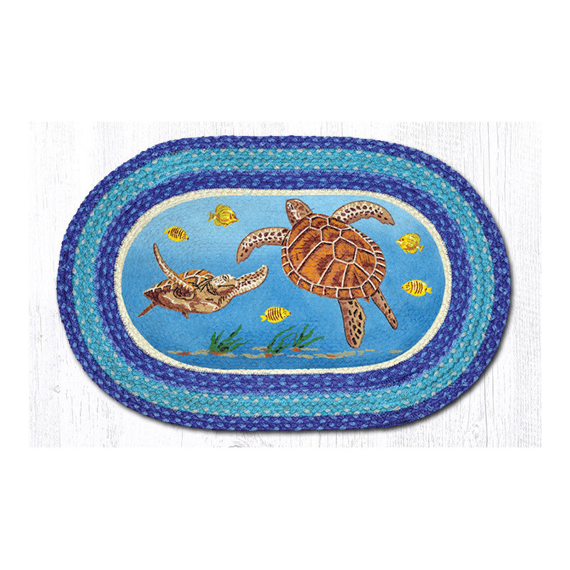  OP-384 Sea Turtle Oval Patch 20"x30"