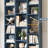📖✨ 2-Pack 8-Tier Bookcase Set, 21-Cube Storage Bookshelves Unit With Adjustable & Removable Shelves-1542148858