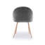 Sweeney 125.1cm H Velvet Upholstered Dining Chair-666836545
