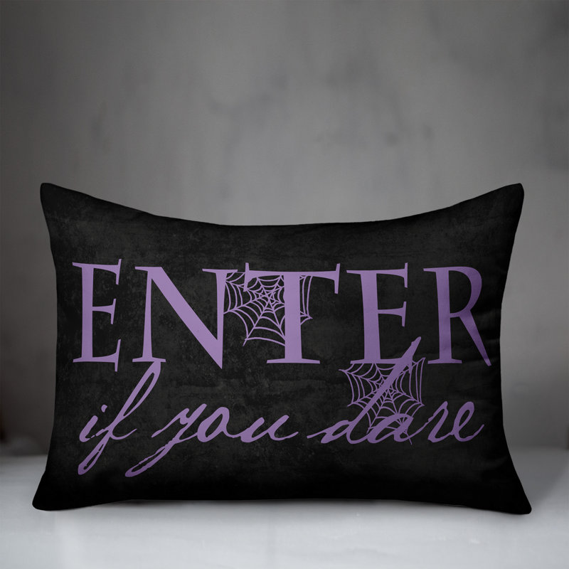  Coussin lombaire «Entrez si vous l'osez»