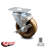 High Temp Phenolic Top Plate Caster with Brake