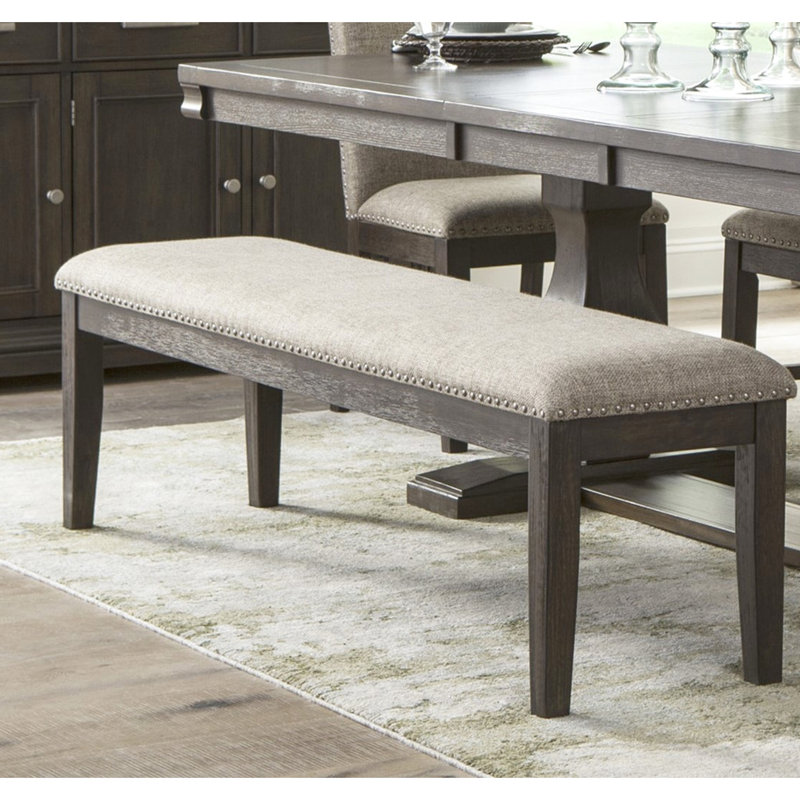 Desere 100% Polyester Upholstered Bench