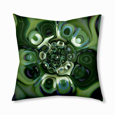 Abstract Reversible Throw Pillow