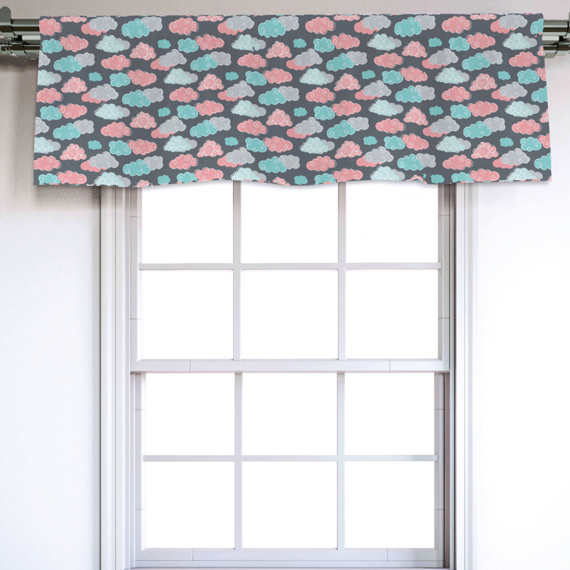 Sateen Ruffled Window Valance