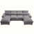 100% polyester gris est en rupture de stock