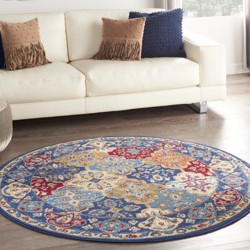 Chattahoochee Oriental Indoor Rug, Round 8'