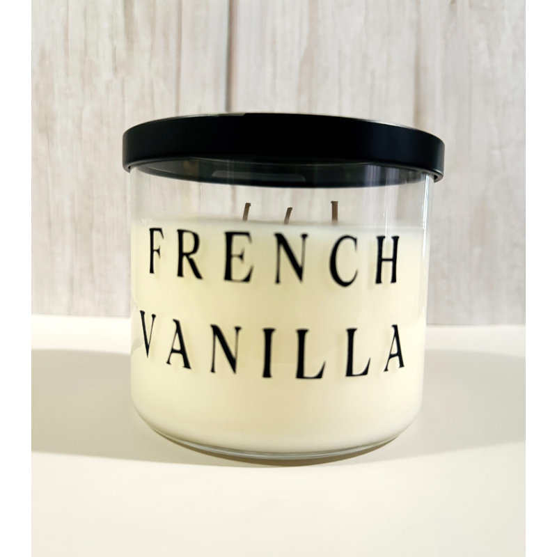 Bougie à la vanille française