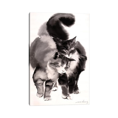 Soulmates by Soo Beng Lim - Wrapped Canvas Painting