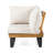 Corner Chair+Coffee Table