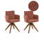 50 cm H Upholstered Boucle Armchair-2027707024-2027707027