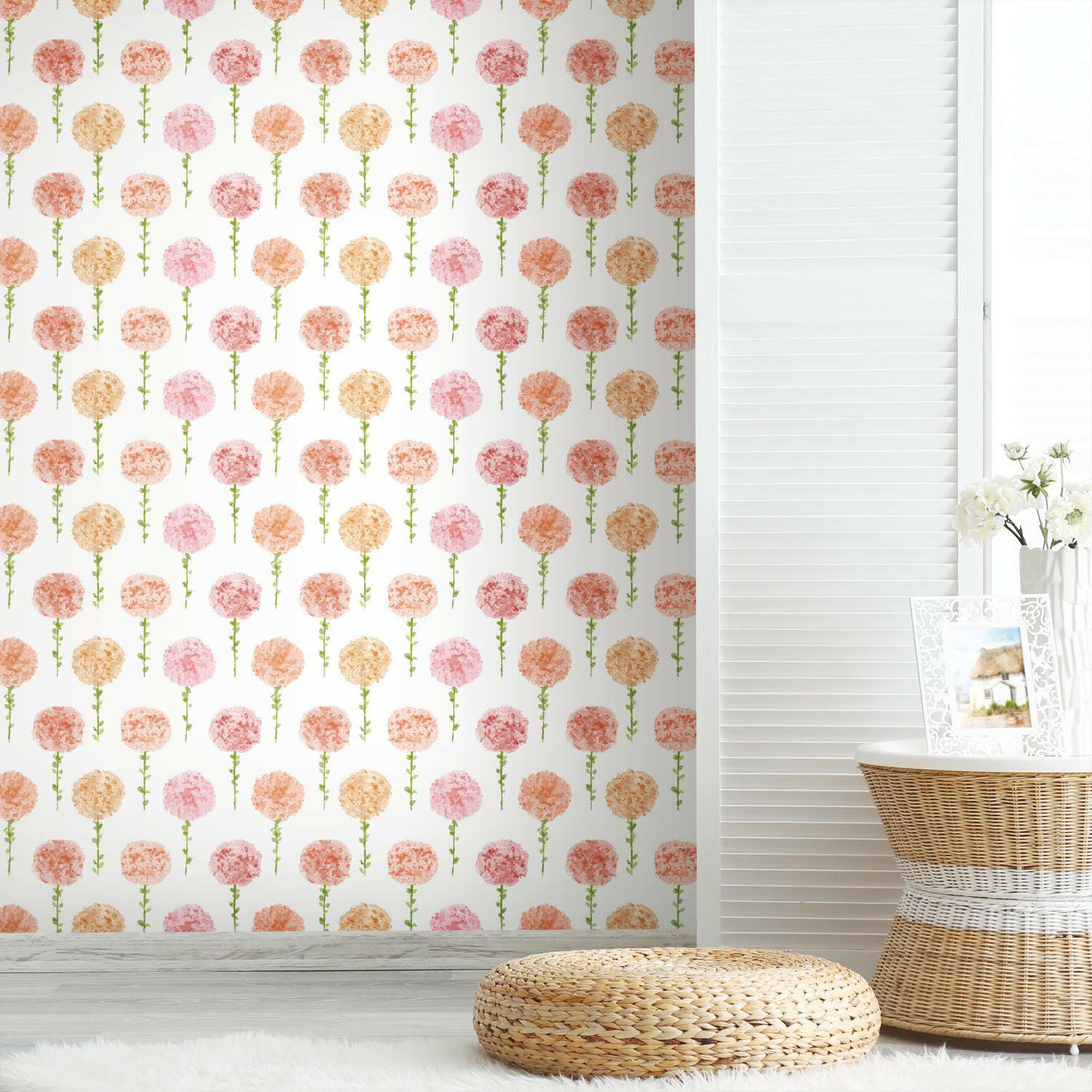 Red Barrel Studio® Mum 18.86' L x 18" W Peel and Stick Wallpaper Roll ...
