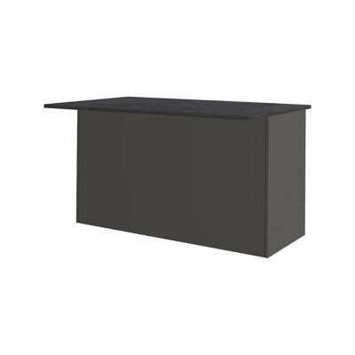 Nalya 155 cm W Kitchen Island with