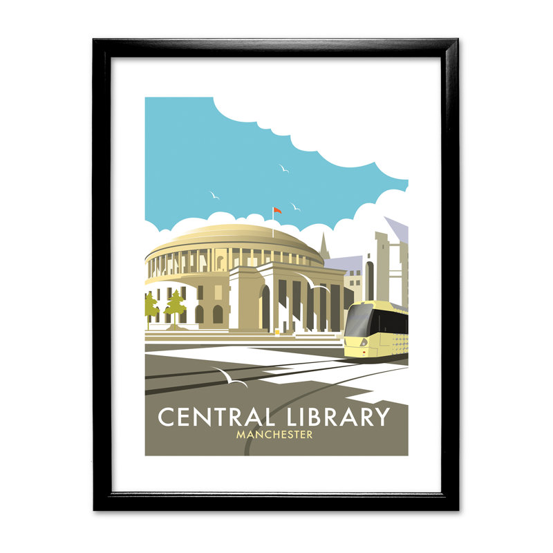 Dave Thompson - Single Picture Frame Print, Black