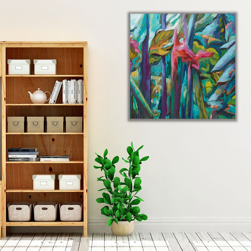 Bula Bula II - reproduction d'art sur toile, H 24 po x l 24 po