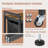 Laundry Hamper with Wheels, Home Freestanding Laundry Basket with Removable Bags and Storage Platform-768207238