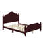 Cadre de lit grand avec tête de lit, cadre de lit en bois antique-122527219