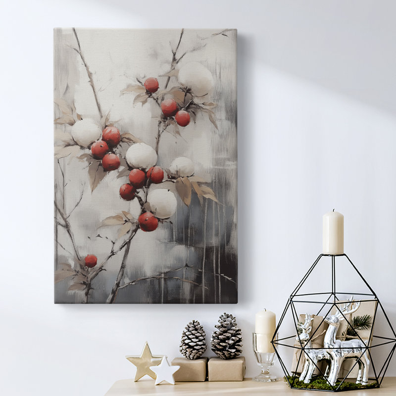 Art des Fêtes de Noël - Toile tendue avec châssis - série 2-CCCCLIV, H 60 po x l 40 po