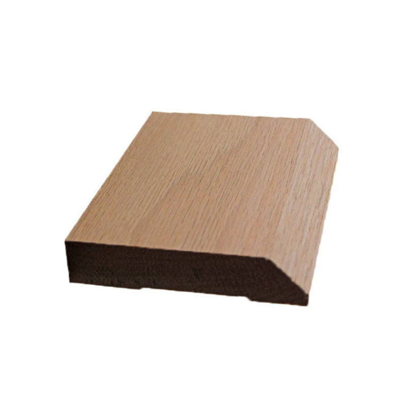 Boîtier biseauté EWCA39, moulure de 3 1/2 po de largeur x 3/4 po. Garniture sans finition, H 0,75 po x l 3,5 po x P 94 po