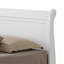 Élégant lit simple avec rangement