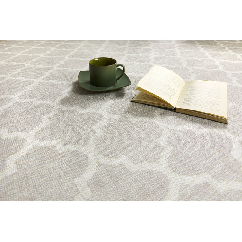 Gundolf Geometric Chenille Area Rug, Rectangle 80 x 150cm