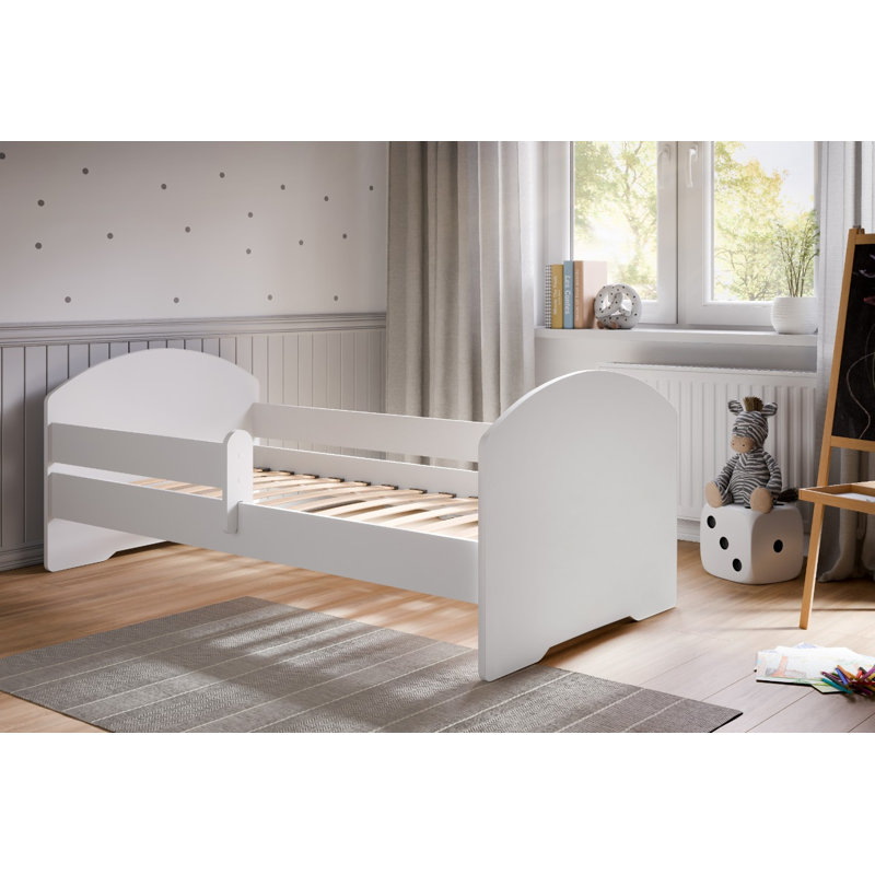 LUK children's bed with railing, European Toddler (80 x 160cm)