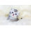 Chaton Sasithorn sur fourrure sur toile par Ben-Schonewille