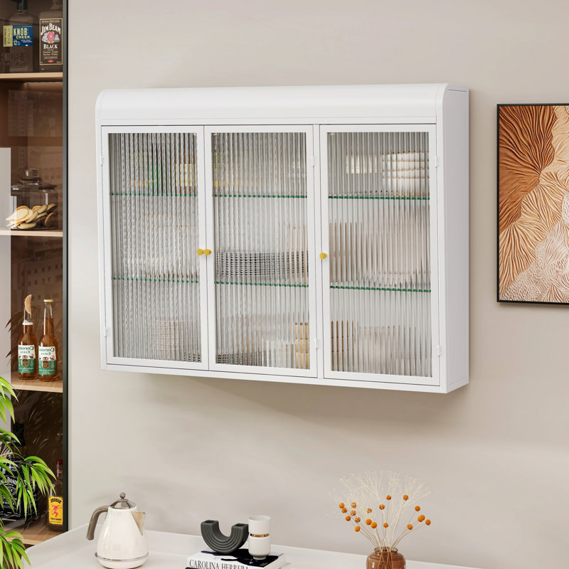 Buffet de cuisine, buffet, armoire de cuisine murale, Blanc
