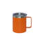 Tasse de voyage en acier inoxydable 12 oz avec poignée - bleu-98582401