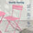 Folding Patio Bistro Set-385481149