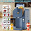 Machine à crème glacée, machine à crème glacée molle et machine à barbotine pour la maison, pour les smoothies, les milkshakes, les cocktails et diverses saveurs de crème glacée-122720178