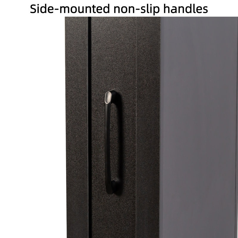 Étagère de rangement coulissante à 7 niveaux à 7 niveaux - Conception ouverte à une face, multifonctionnelle pour la cuisine / le salon / les espaces étroits, structure en acier