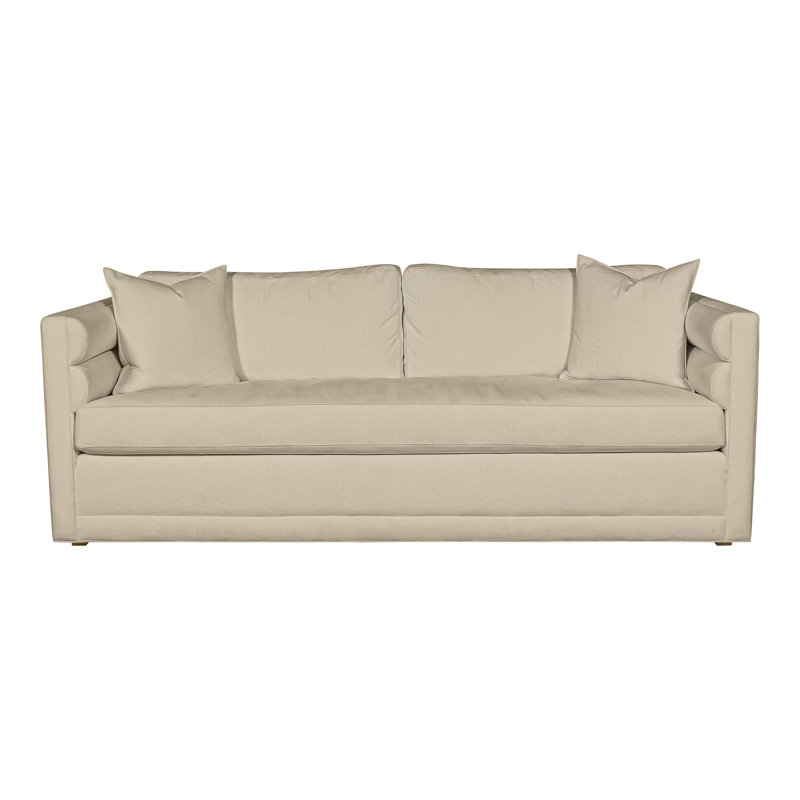 Tenley Bench Seat Sofa, Havana, Tuck Linen