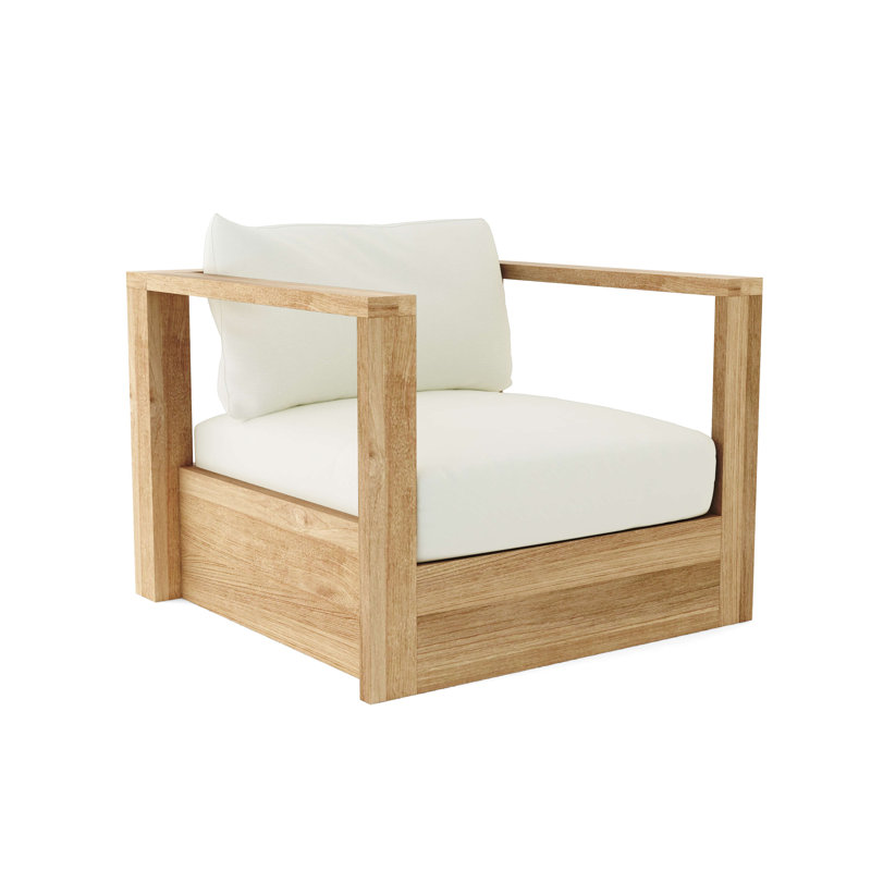 Teak Patio Chair with Cushions