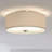 Chantey Linen Flush Mount-1593096540