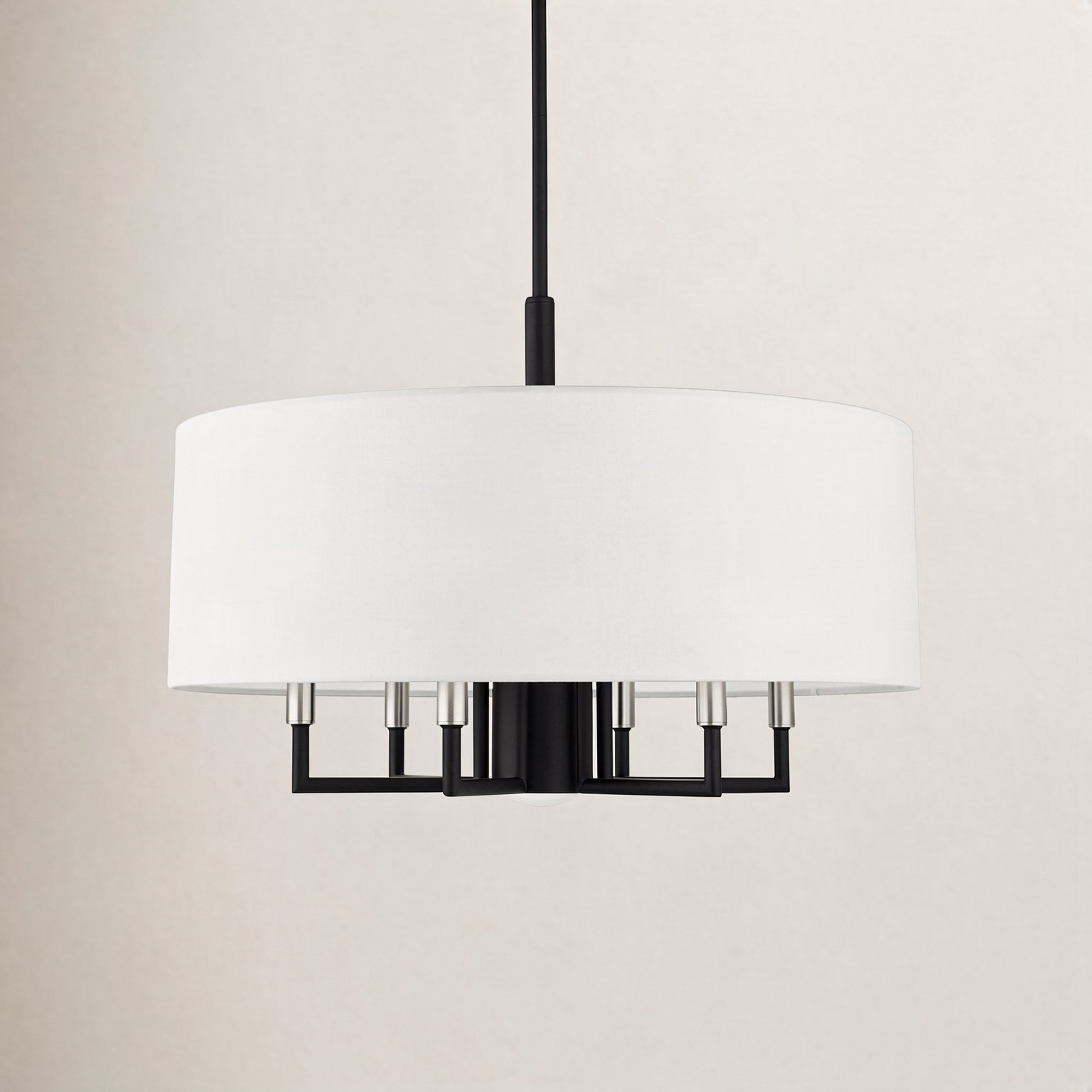 Moonlighter 7-Light Chandelier, Black