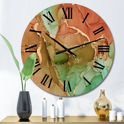 Horloge murale surdimensionnée