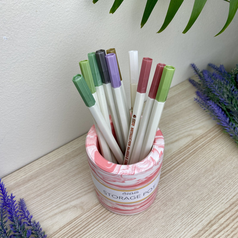 Pen Pot/ Storage Pot, Pink