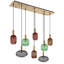 Barica 8 - Light Brass Pendant
