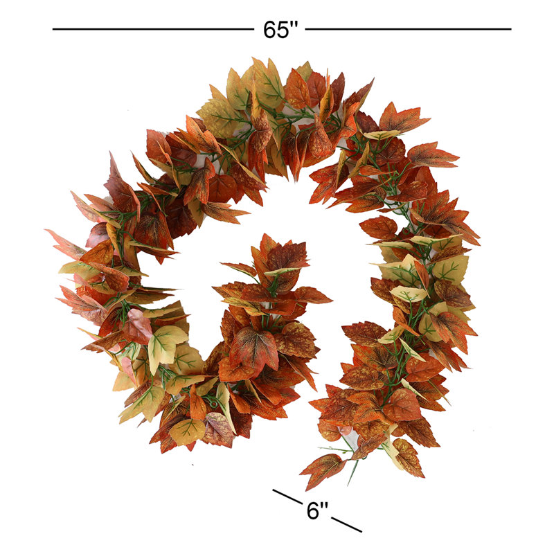 65'' in. Faux Garland