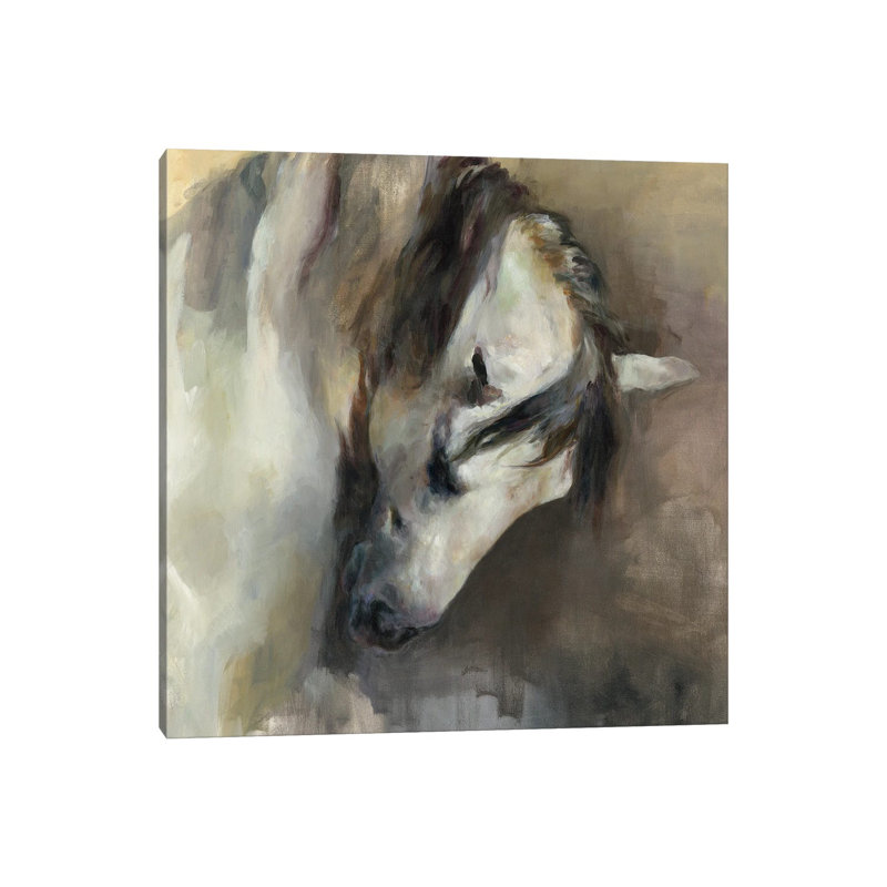 Classical Horse, 48" H x 48" W x 1.5" D, Wrapped Canvas