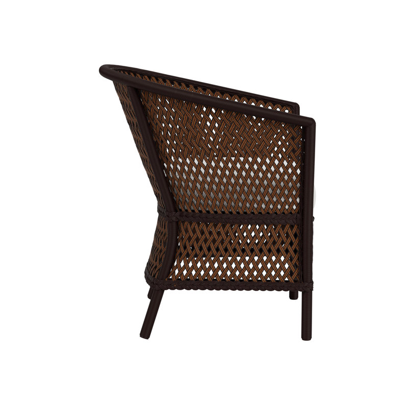 Grand Traverse Outdoor Lounge Chair, Caramel, Canvas Natural Sunbrella® Canvas